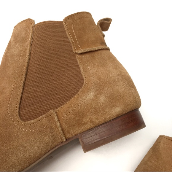 Steve Madden Suede Pull On Gored Ankle Boots - Picture 4 of 8